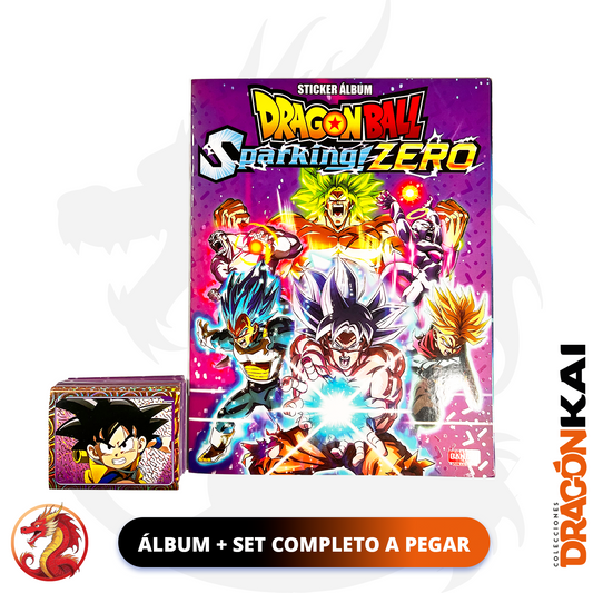 Álbum Dragon Ball Sparking Zero + Set Completo a pegar