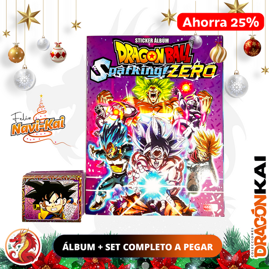 Álbum Dragon Ball Sparking Zero + Set Completo a pegar
