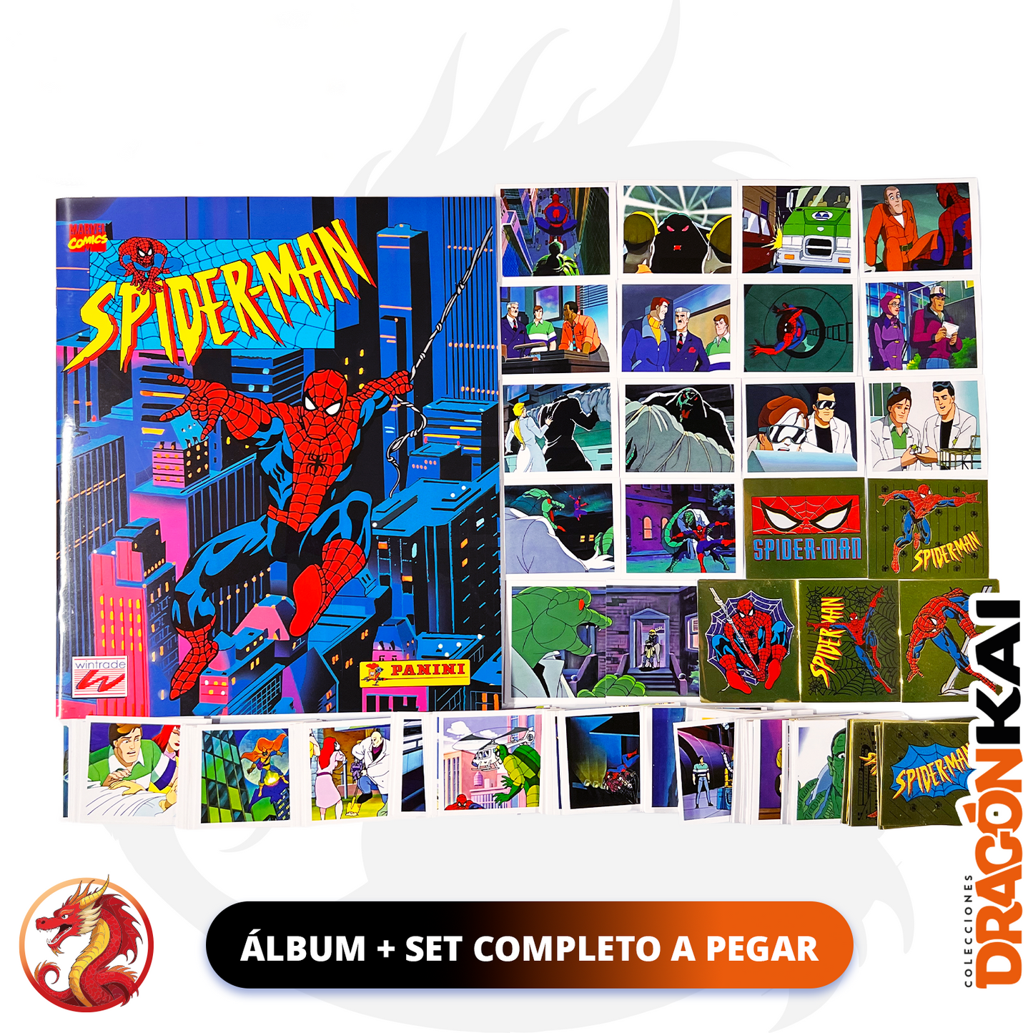 Álbum Spider-Man (Re. Panini) + Set completo a pegar