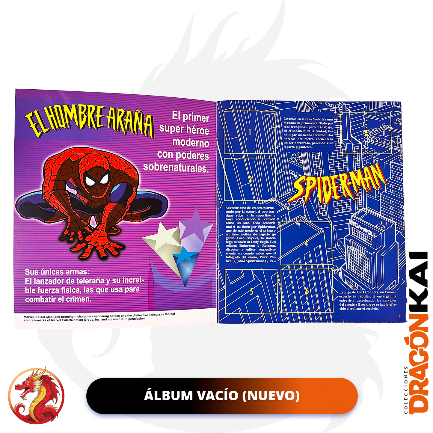 Álbum Spider-Man (Re. Panini) + Set completo a pegar