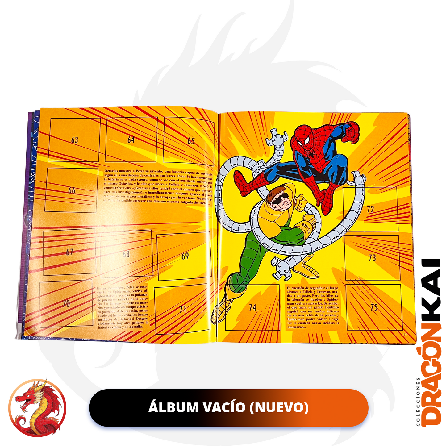 Álbum Spider-Man (Re. Panini) + Set completo a pegar