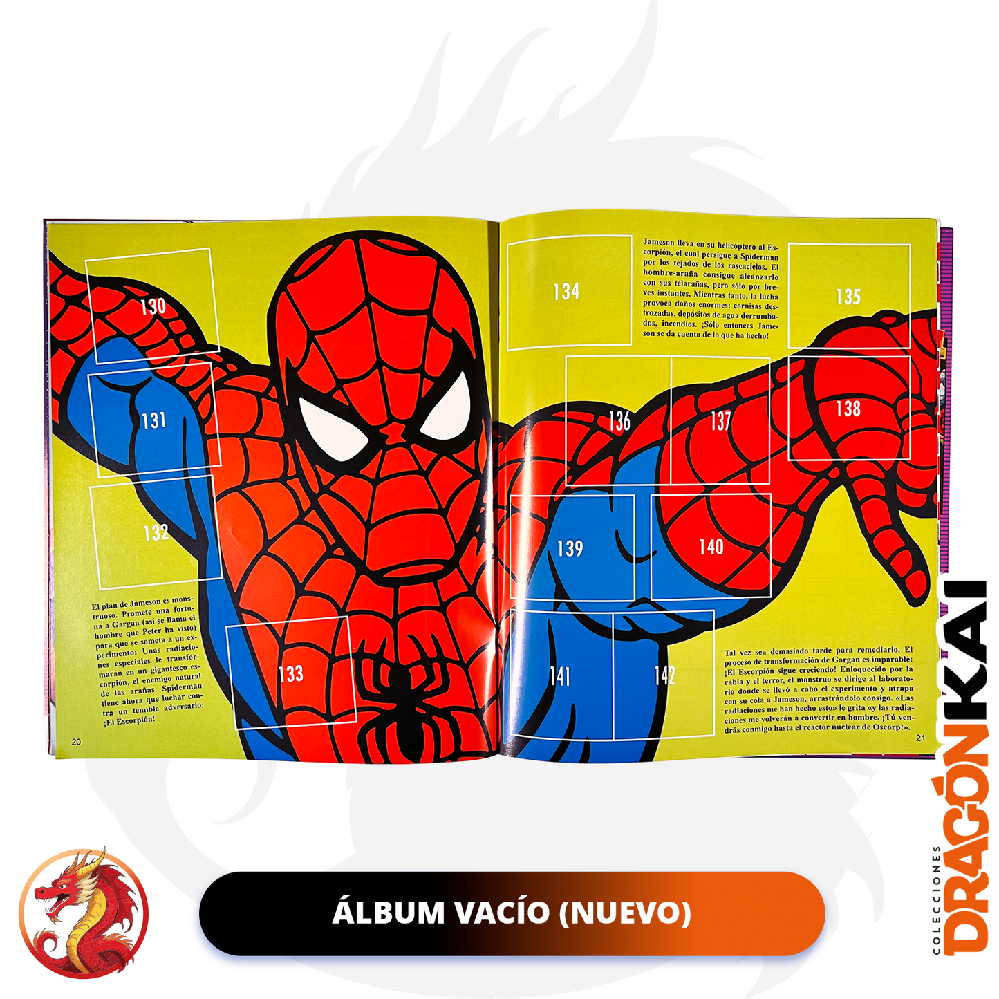 Álbum Spider-Man (Re. Panini) + Set completo a pegar