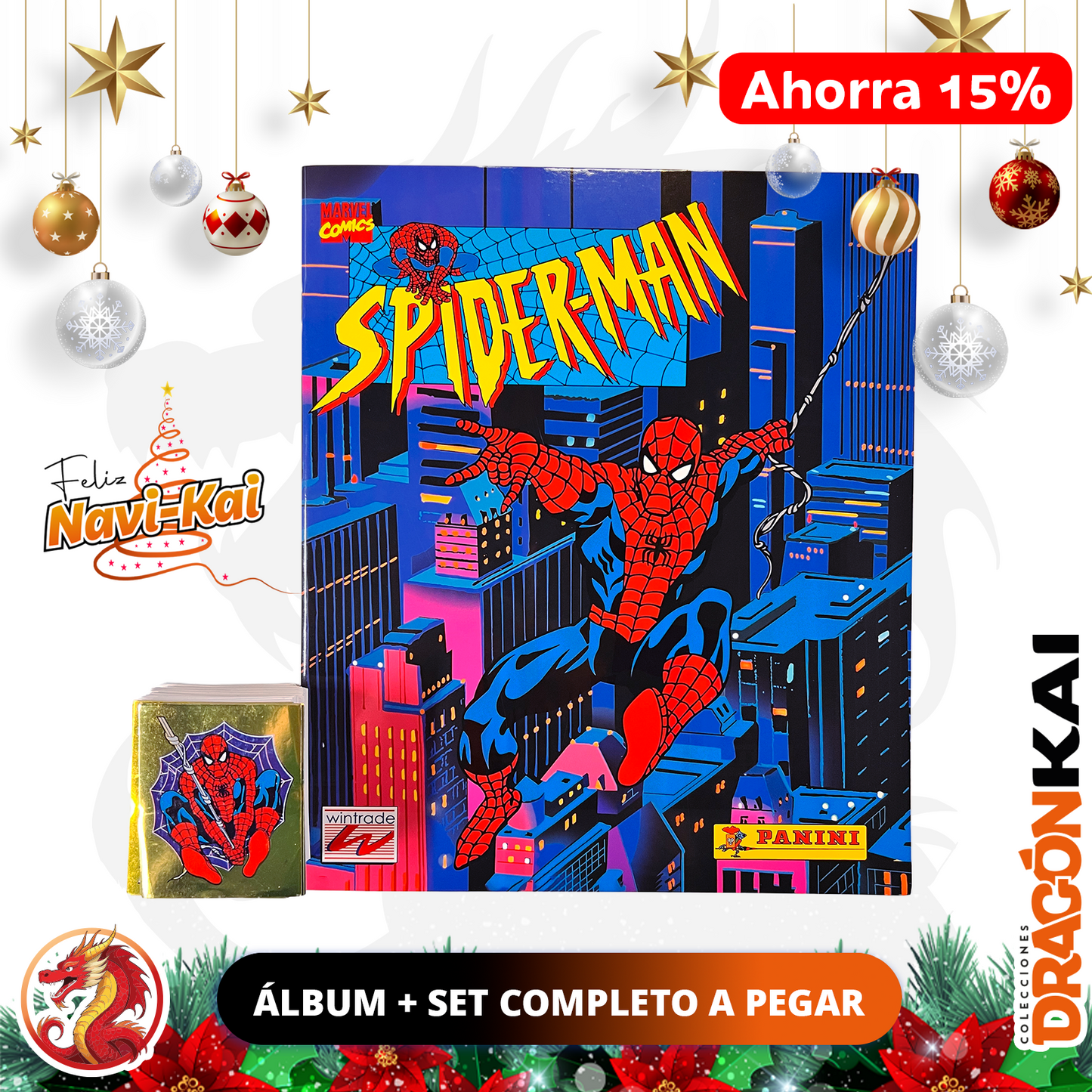 Álbum Spider-Man (Re. Panini) + Set completo a pegar