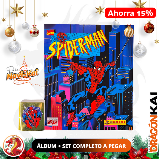 Álbum Spider-Man (Re. Panini) + Set completo a pegar