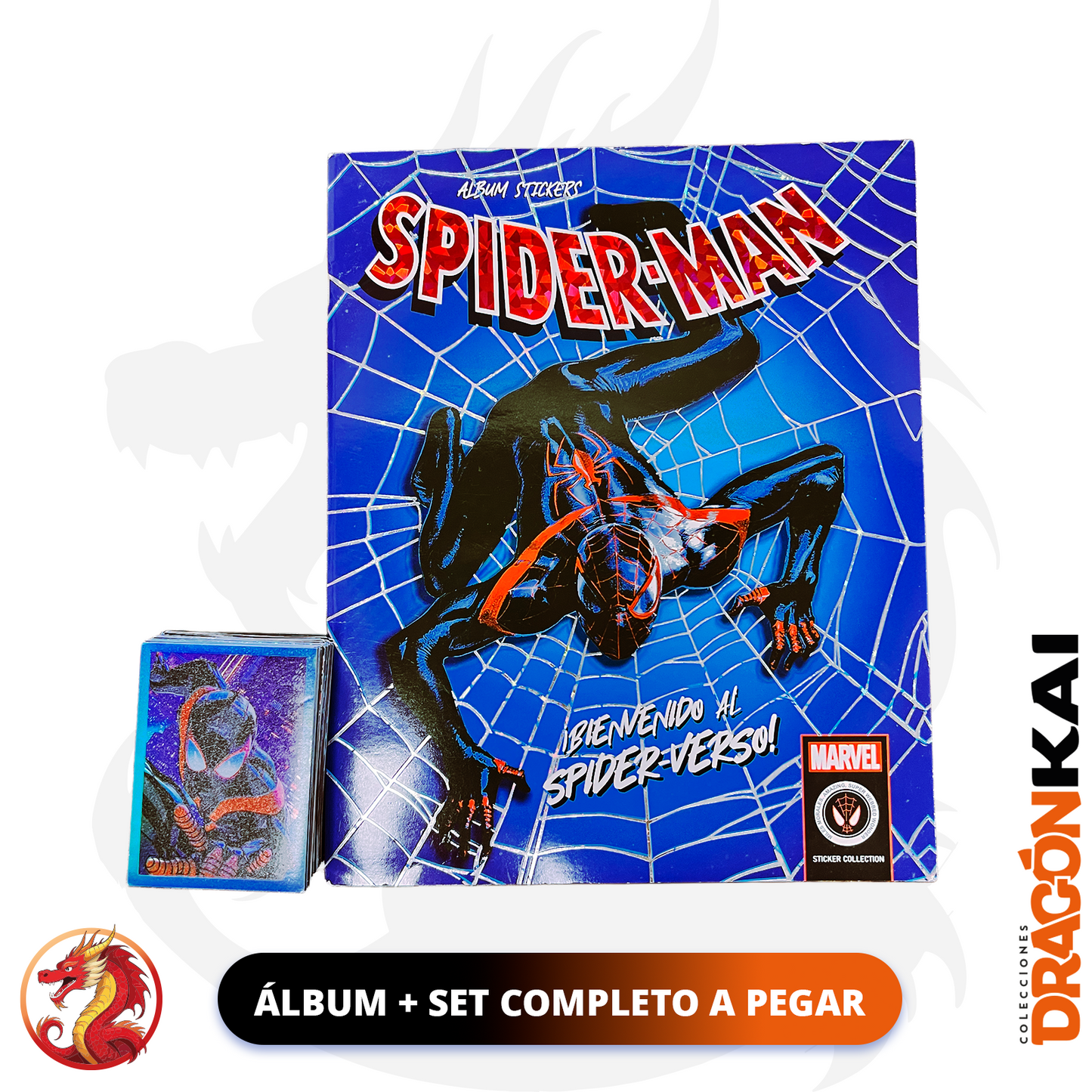Álbum Spider-Man: Spiderverse (Re. Panini) + Set completo a pegar