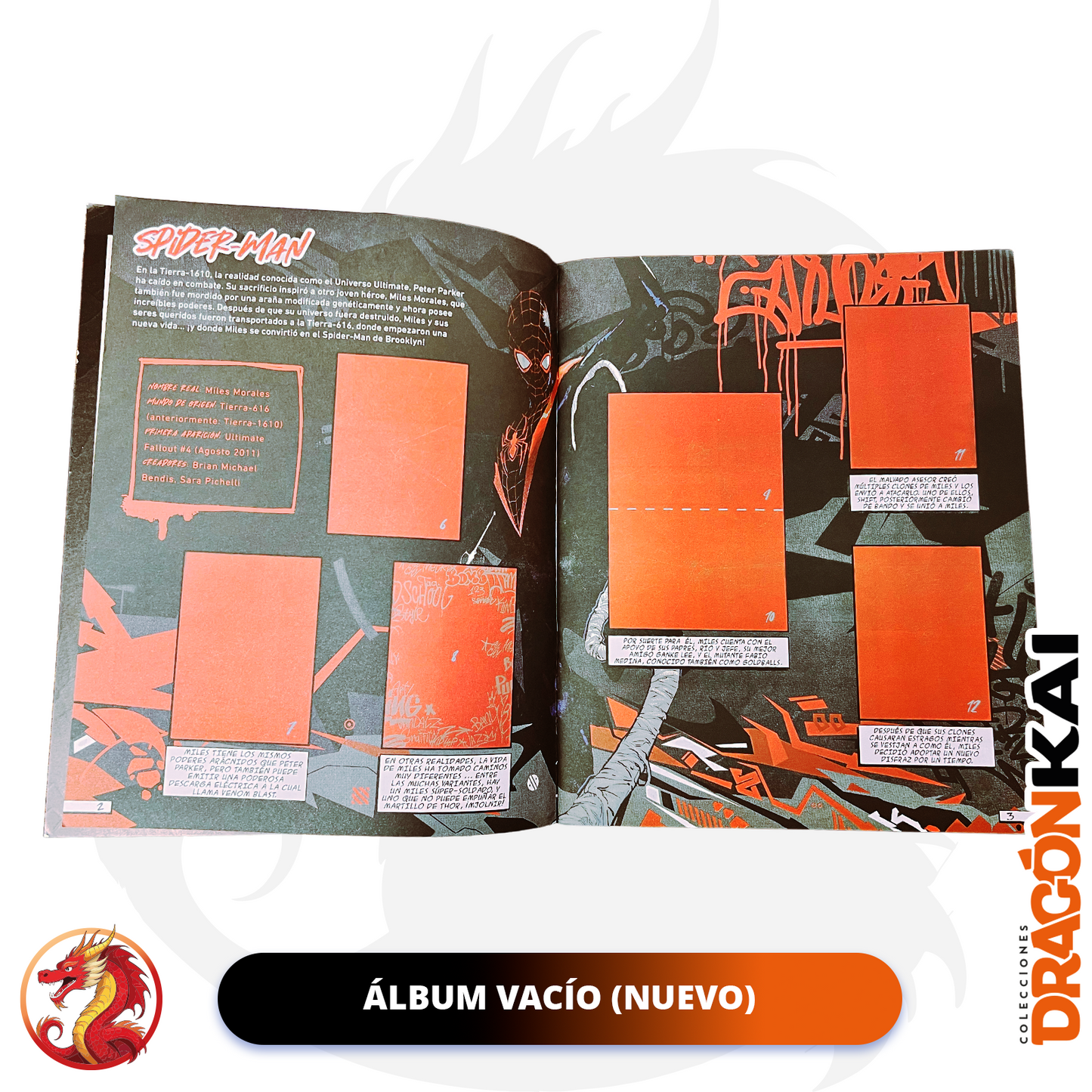 Álbum Spider-Man: Spiderverse (Re. Panini) + Set completo a pegar