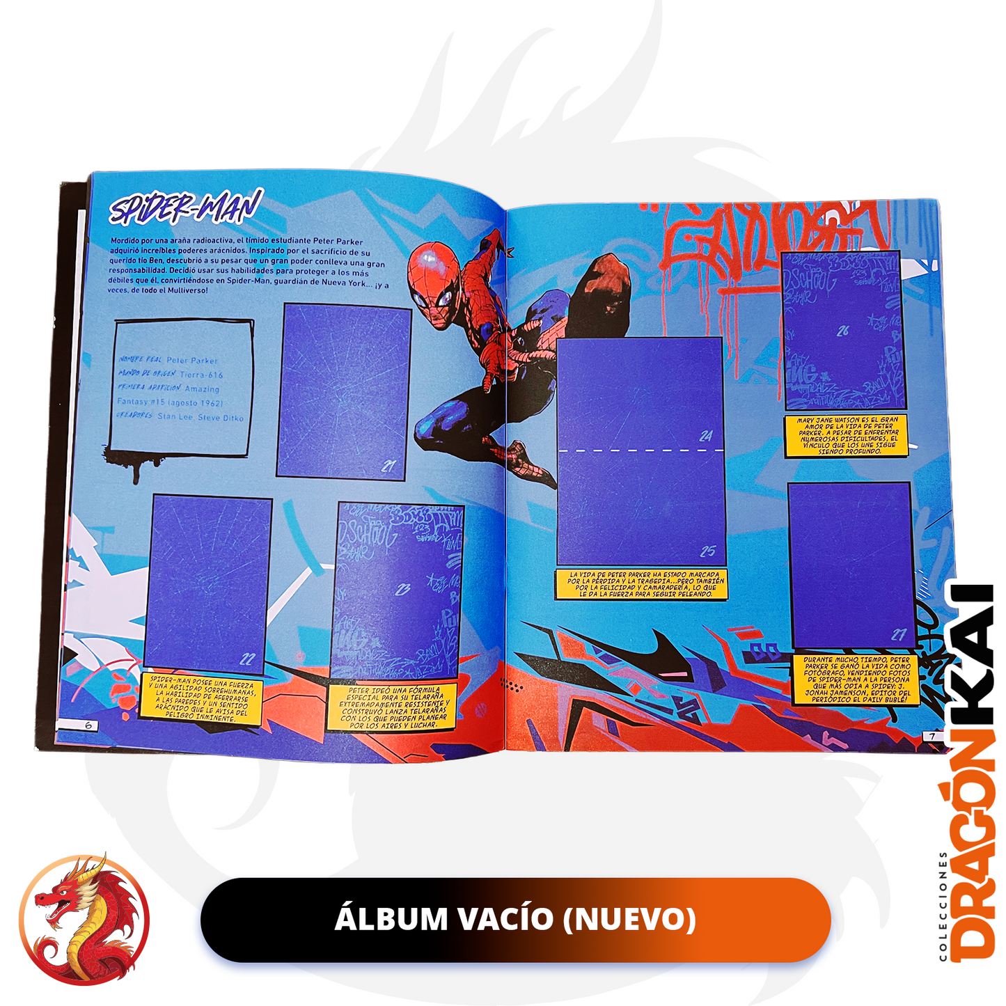 Álbum Spider-Man: Spiderverse (Re. Panini) + Set completo a pegar