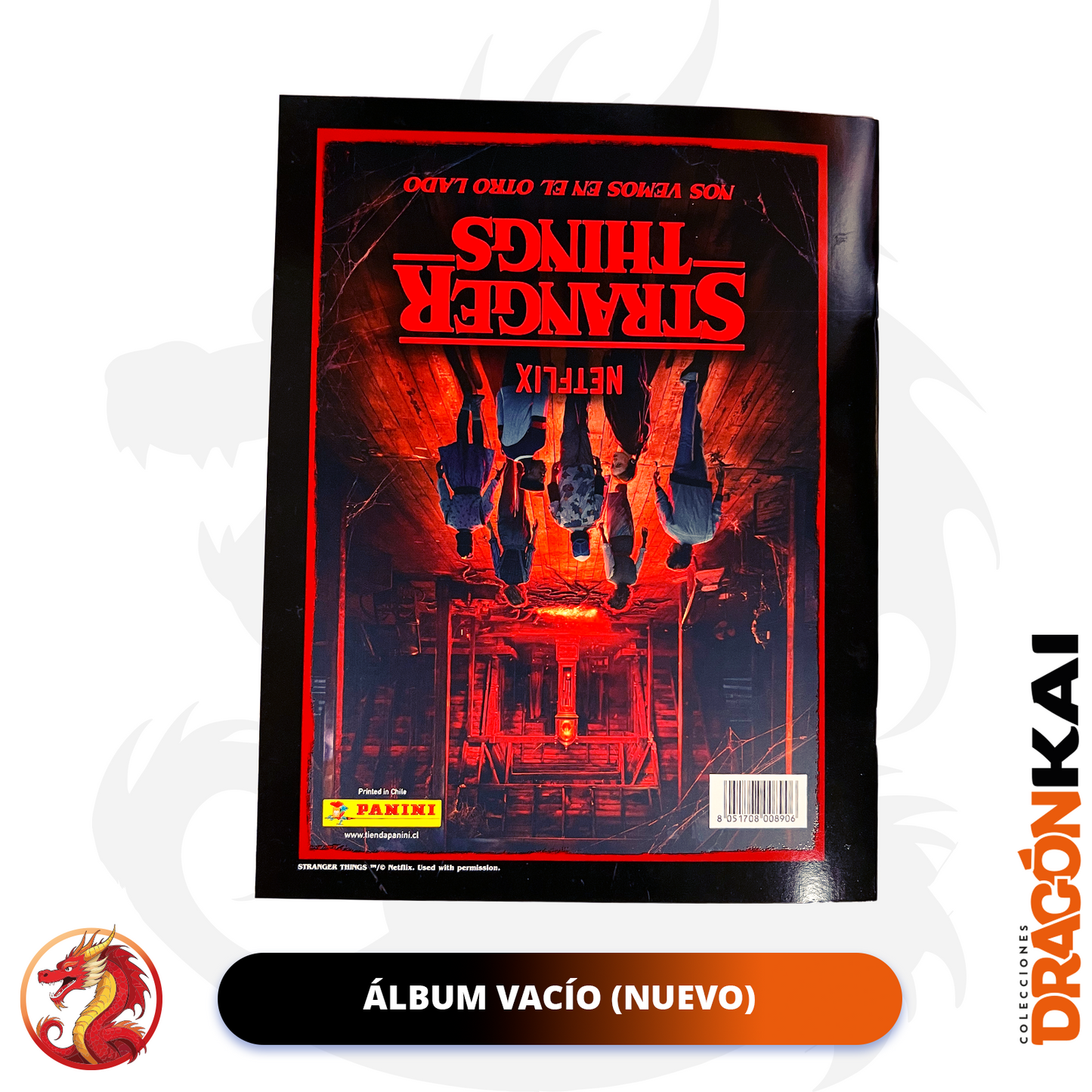 Álbum Stranger Things (Panini 2024) + Set completo a pegar