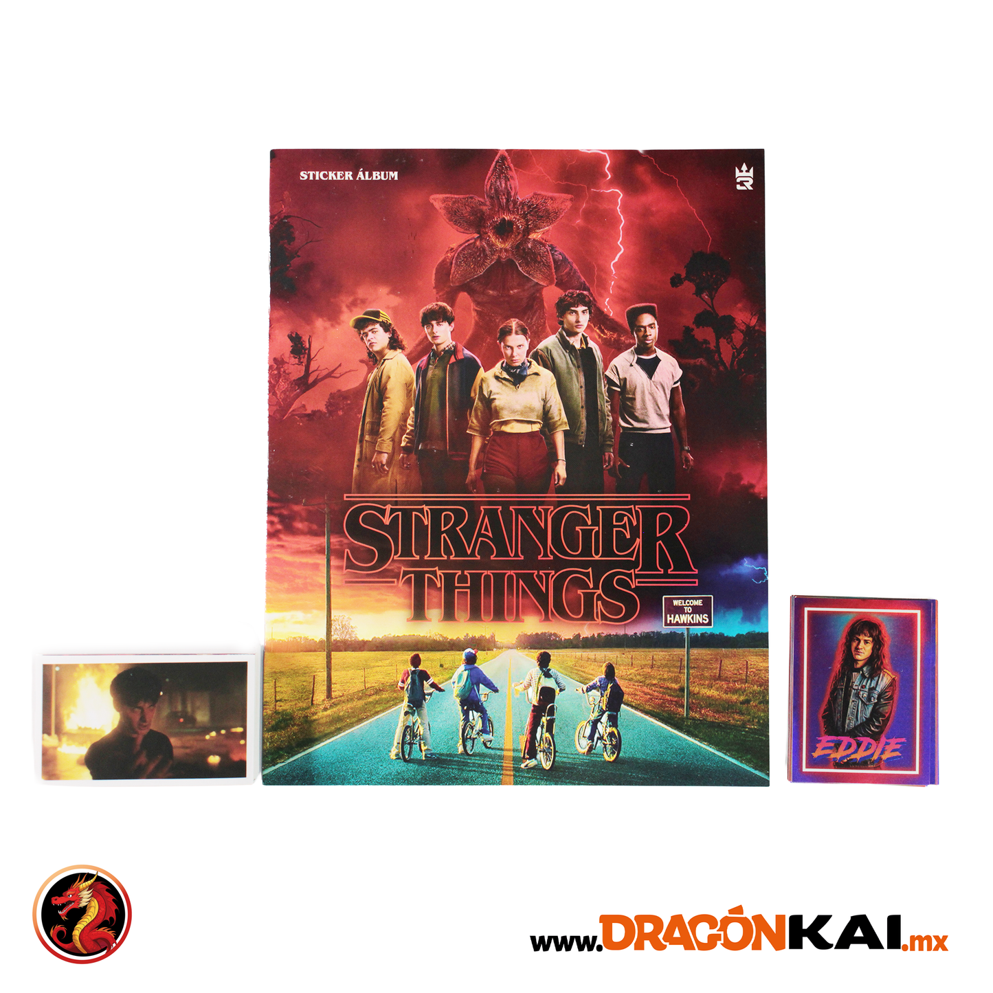 Álbum Stranger Things (Editorial 3R) + Set completo a pegar