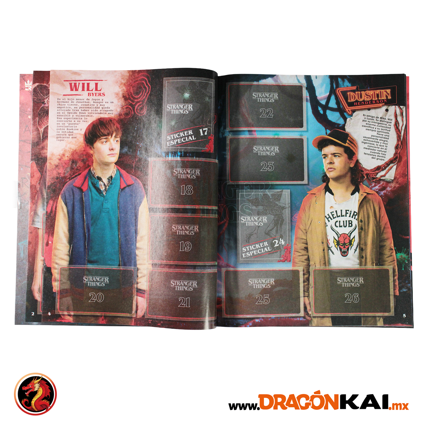 Álbum Stranger Things (Editorial 3R) + Set completo a pegar