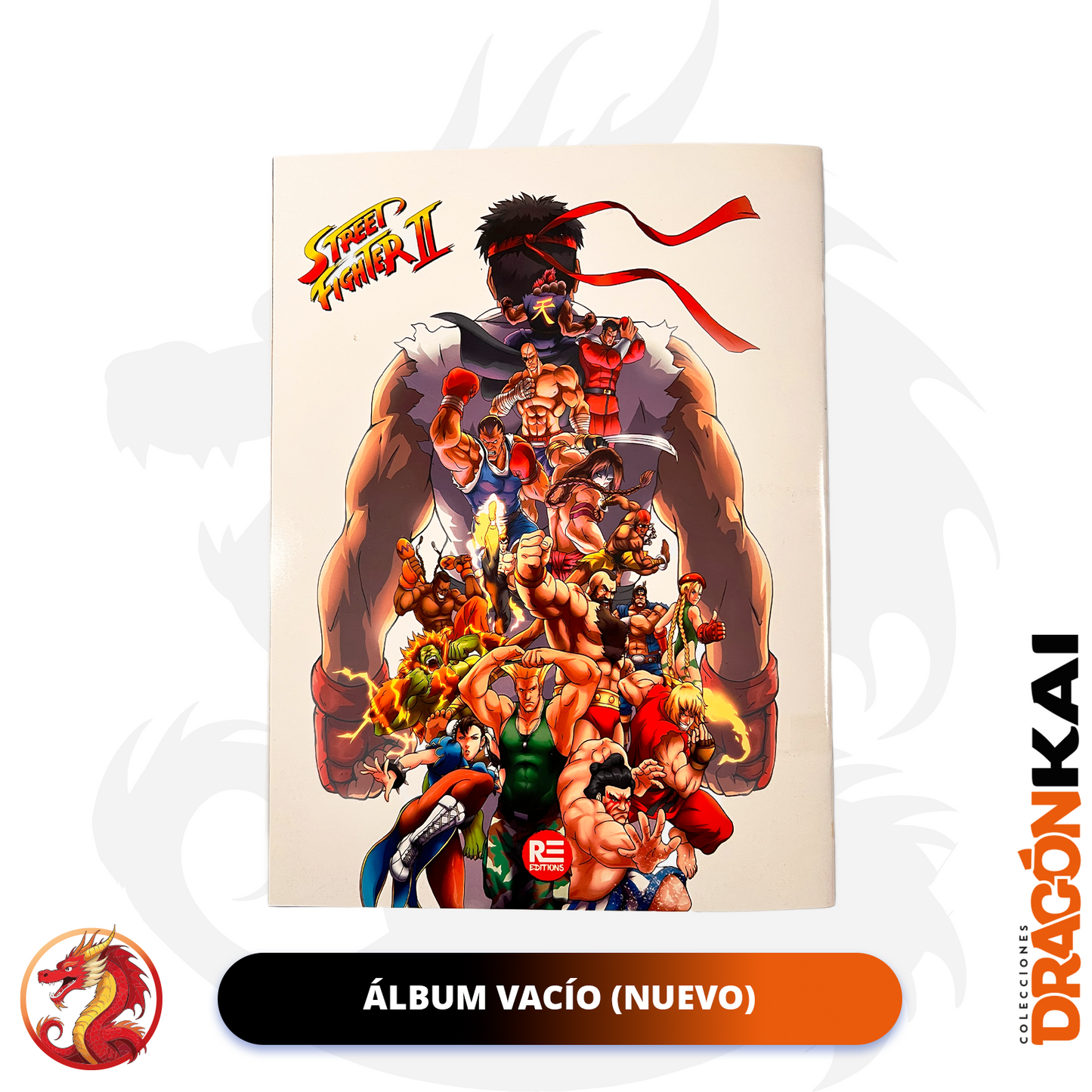 Álbum Street Fighter II (Re. Salo) + Set completo a pegar