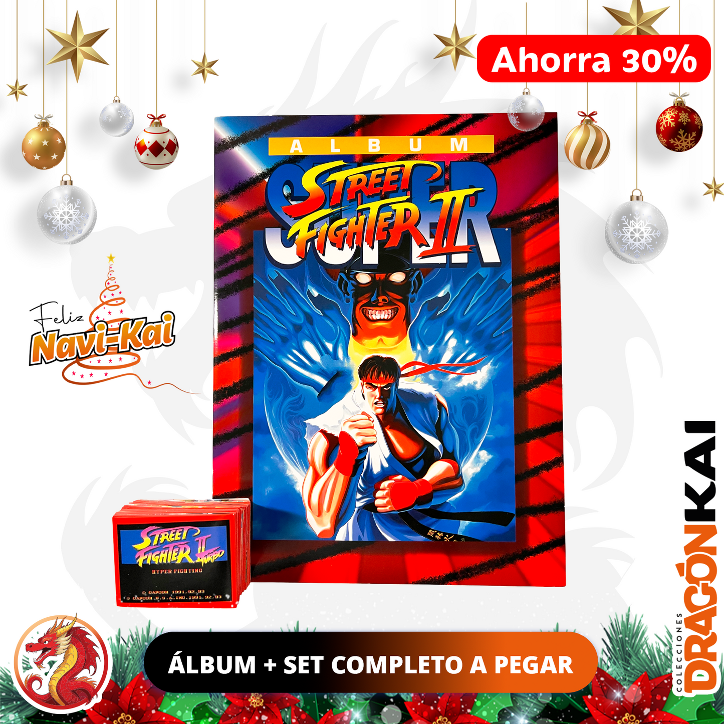 Álbum Street Fighter II (Re. Salo) + Set completo a pegar