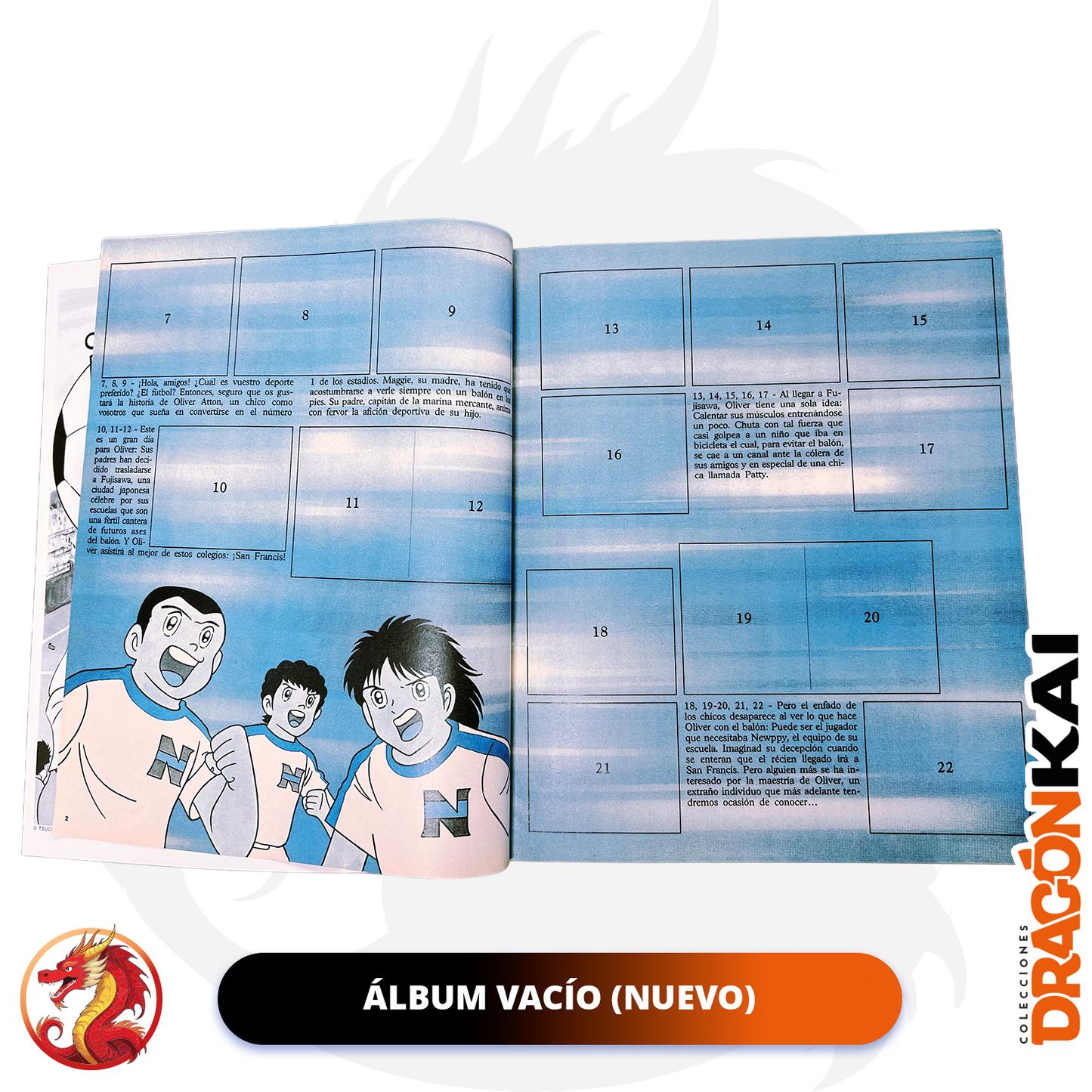 Álbum Super Campeones (Panini 1994) + Caja de 50 sobres