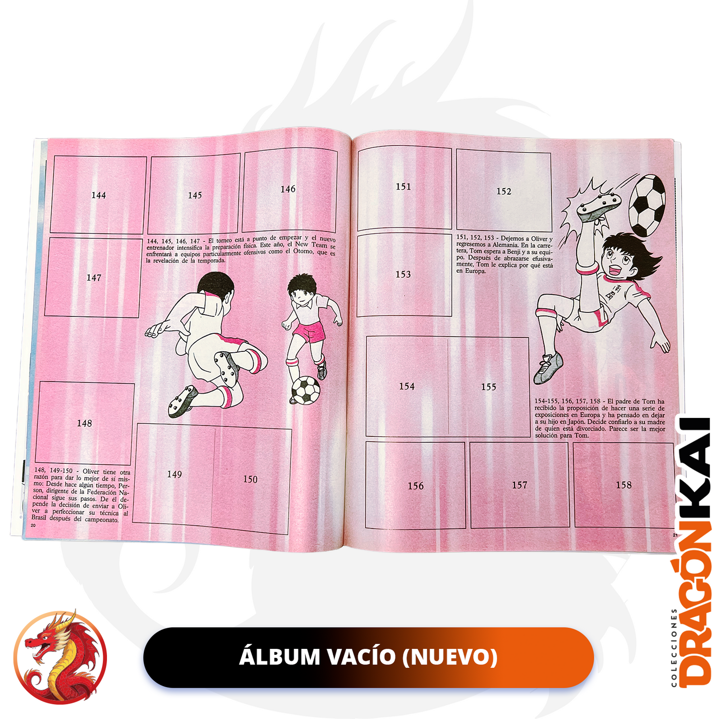 Álbum Super Campeones (Panini 1994) + Caja de 50 sobres