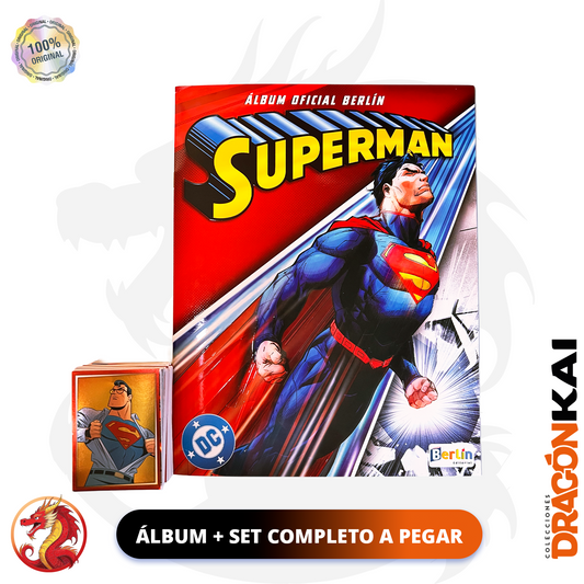 Álbum Superman (Editorial Berlín) + Set completo a pegar