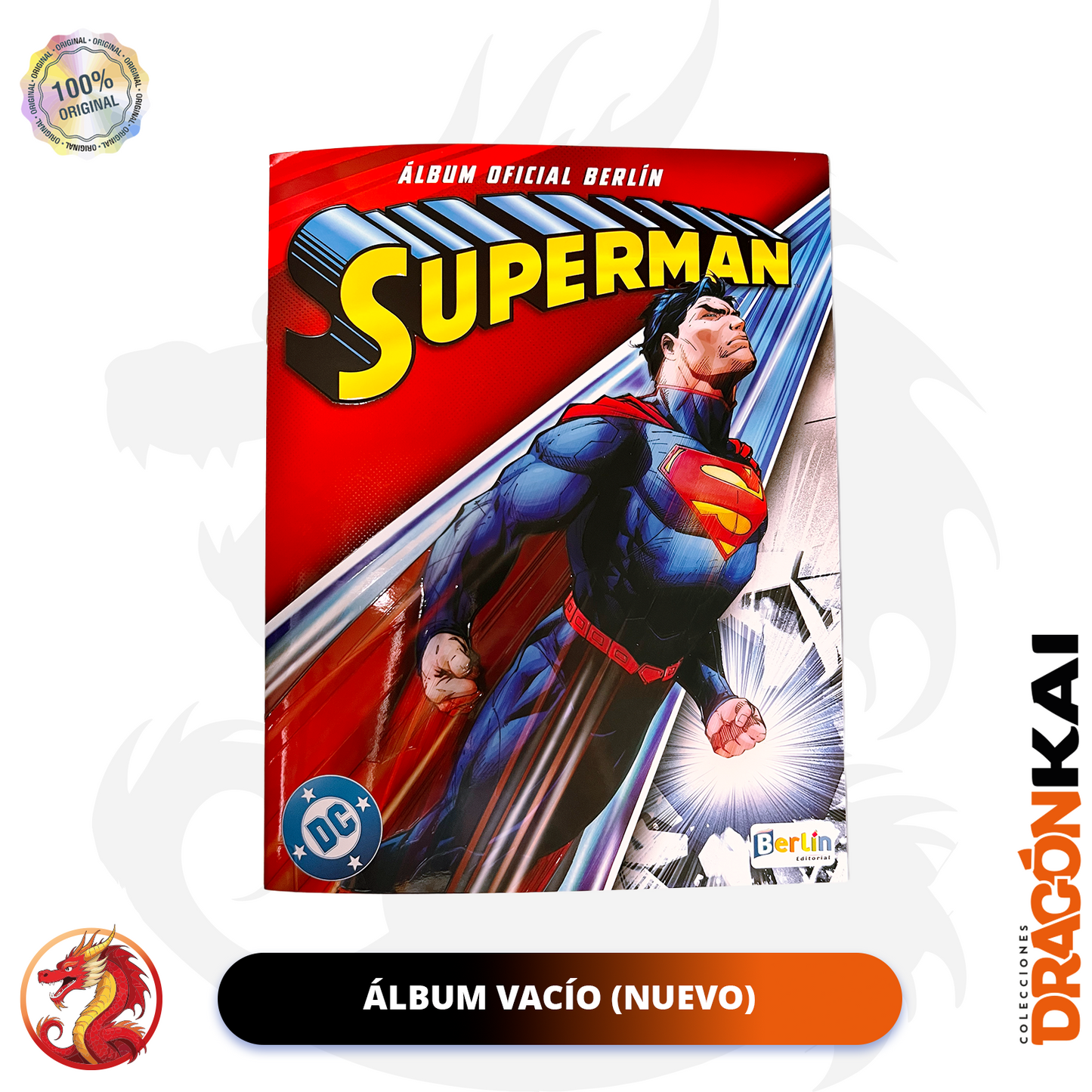Álbum Superman (Editorial Berlín) + Set completo a pegar