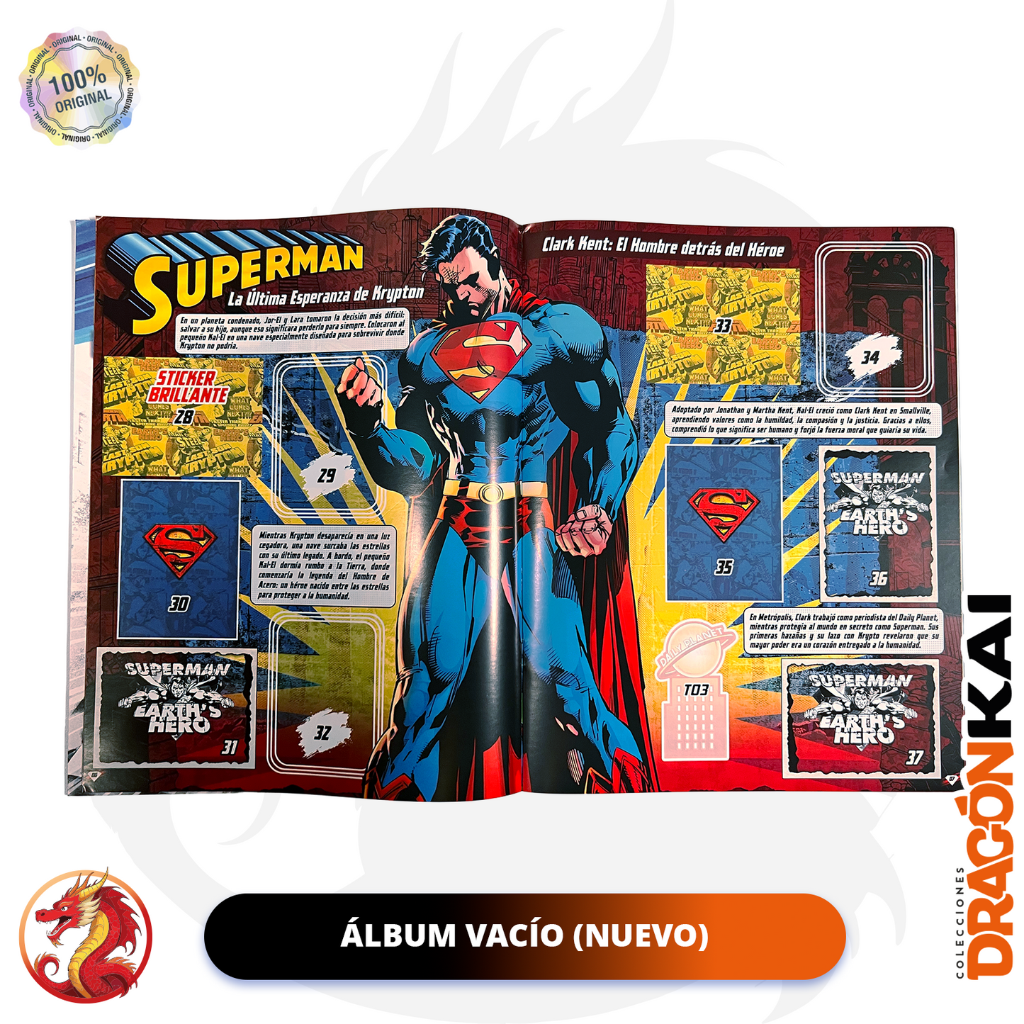 Álbum Superman (Editorial Berlín) + Set completo a pegar
