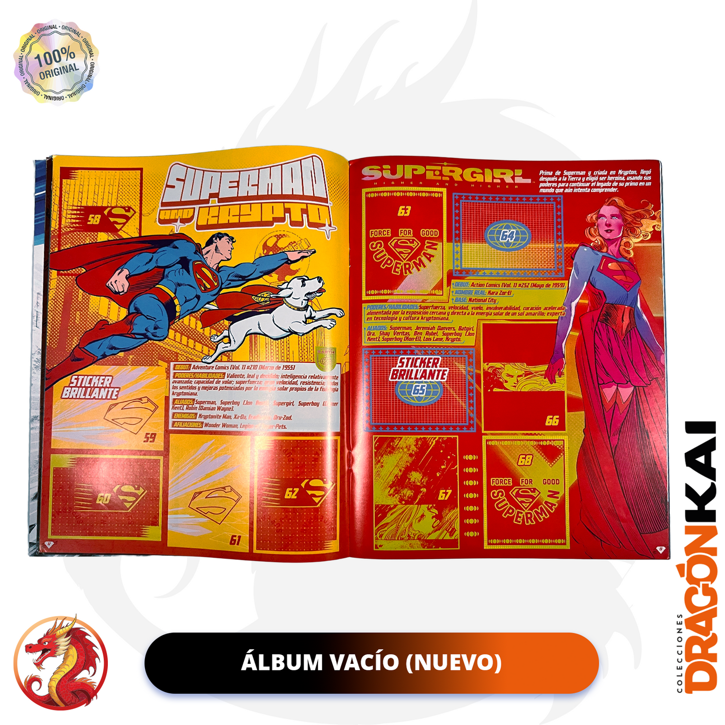 Álbum Superman (Editorial Berlín) + Set completo a pegar