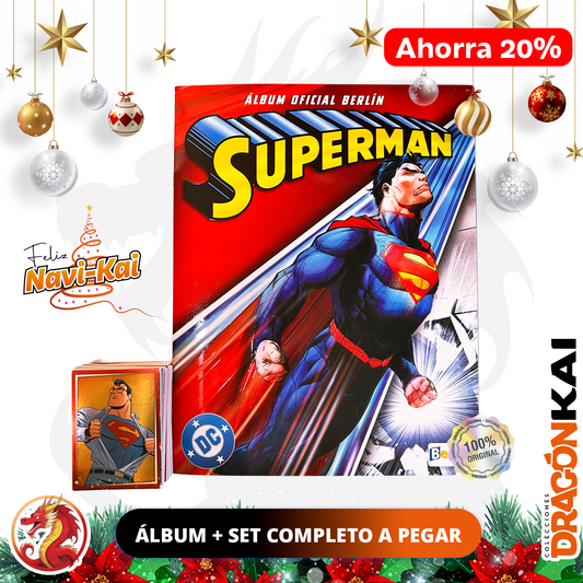 Álbum Superman (Editorial Berlín) + Set completo a pegar