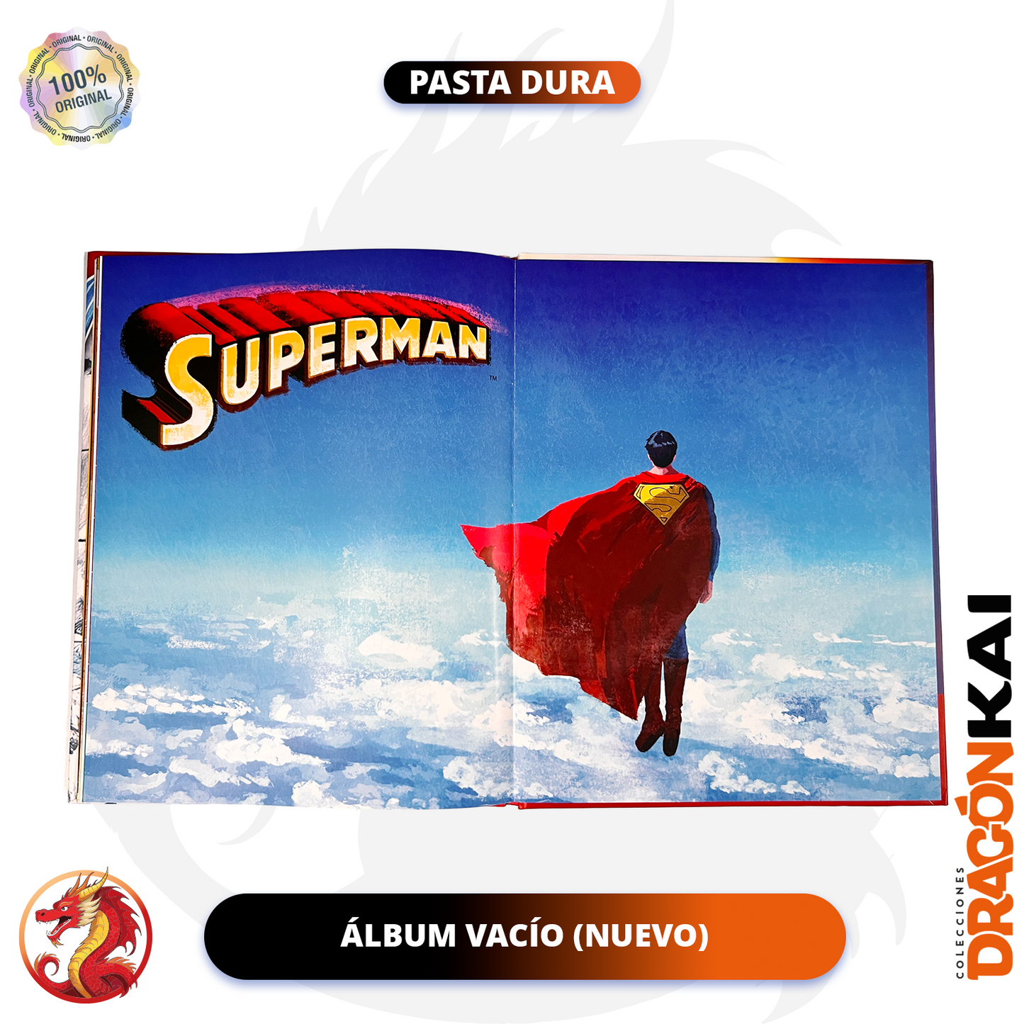 Álbum Pasta Dura Superman (Editorial Berlín) + Set completo a pegar