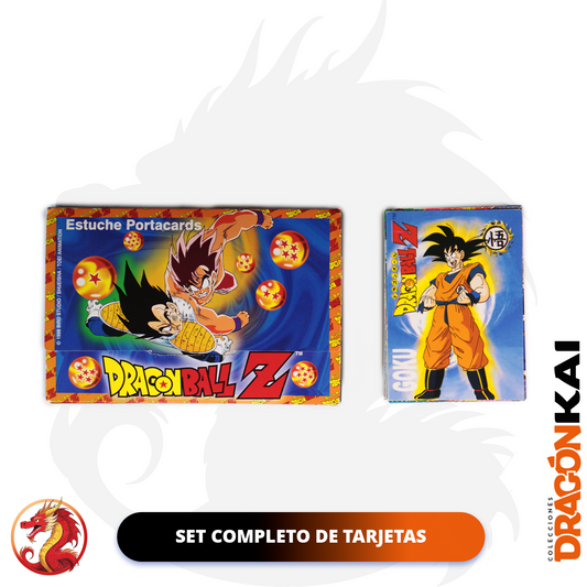 Tarjetas «Dragon Ball Z 1» + caja porta tarjetas