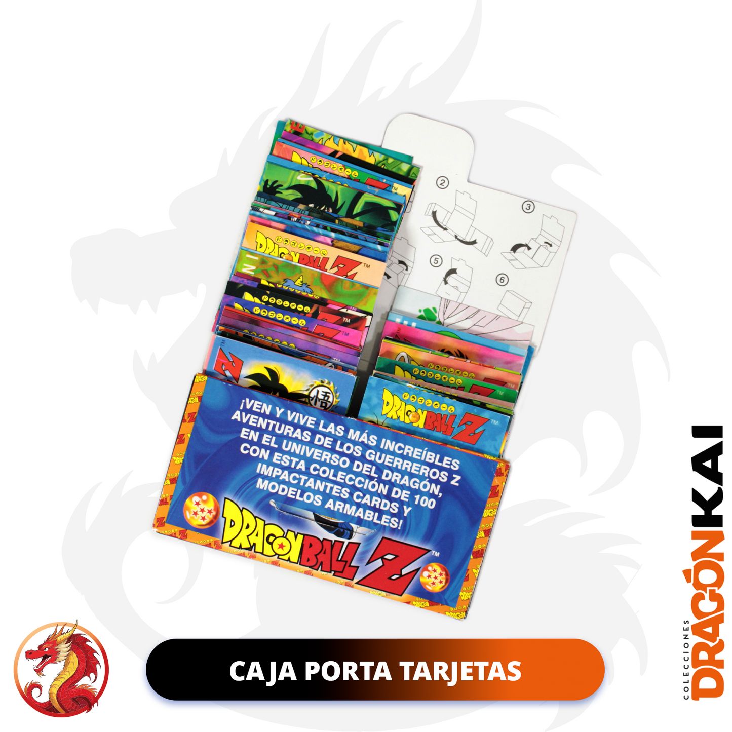 Tarjetas «Dragon Ball Z 1» + caja porta tarjetas
