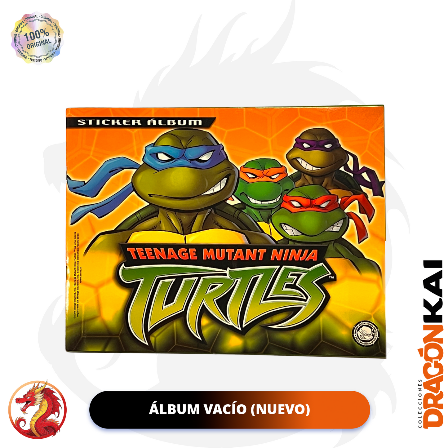 Álbum Tortugas Ninja (Navarrete) + Set completo a pegar