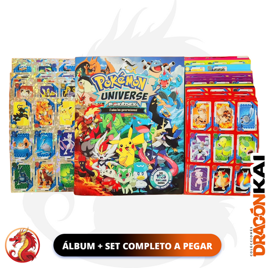 Álbum Pokemon Universe + Set completo a pegar