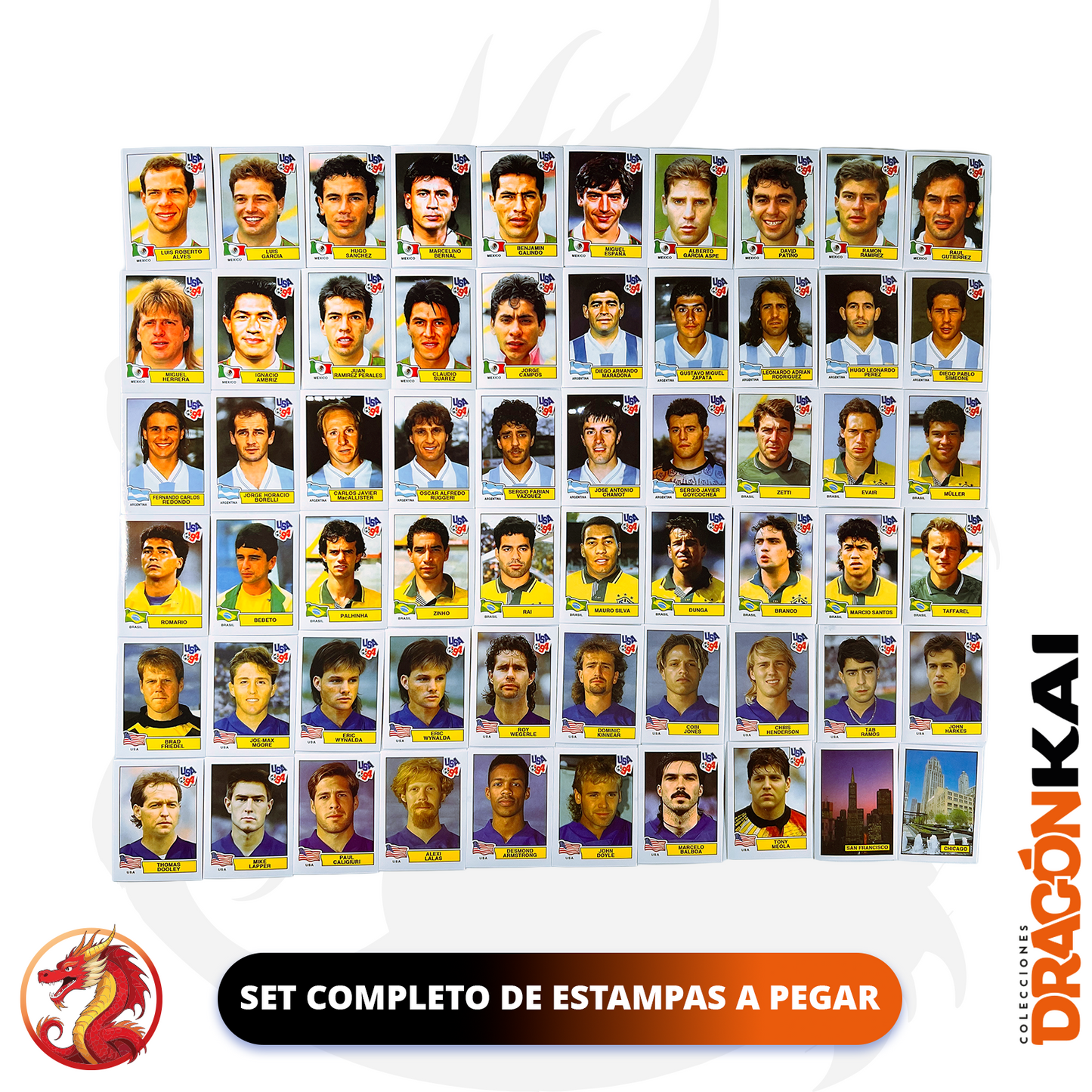 Álbum USA '94 World Cup (Re. Panini) + Set completo a pegar