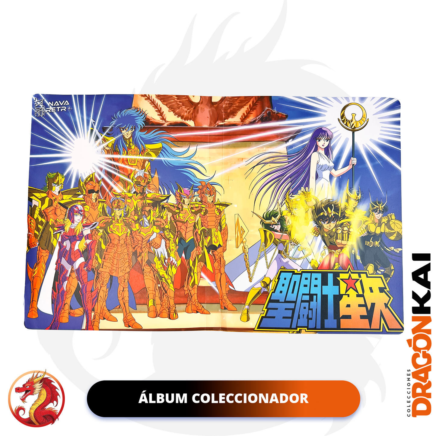 Tarjetas Caballeros del Zodiaco Vol. 5 - Saga de Poseidón | Set Completo + Coleccionador