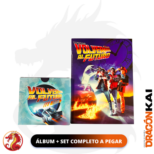Álbum Volver al Futuro: Trilogía + Set completo a pegar