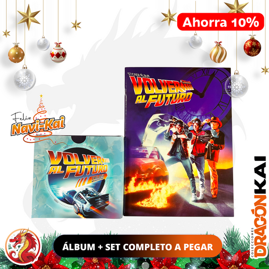 Álbum Volver al Futuro: Trilogía + Set completo a pegar