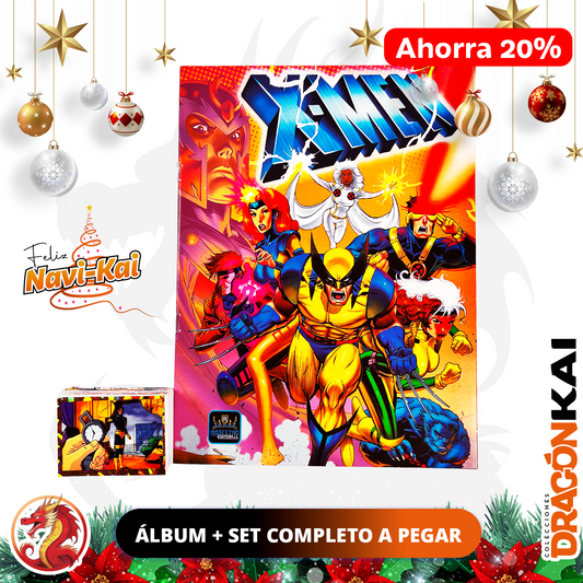 Álbum X-men + Set completo a pegar