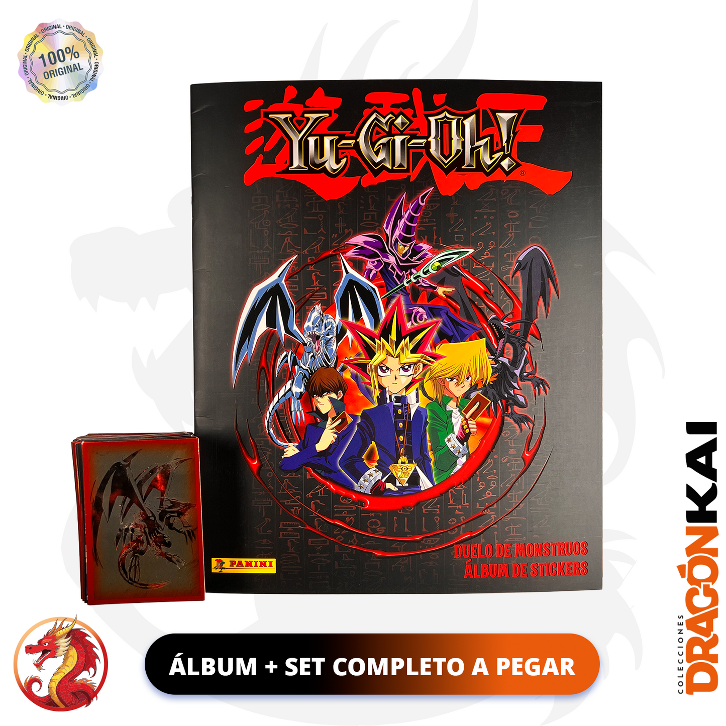 Álbum Yu-Gi-Oh! (Panini 2025) + Set completo a pegar