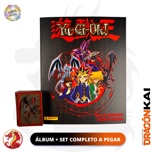 Álbum Yu-Gi-Oh! (Panini 2025) + Set completo a pegar