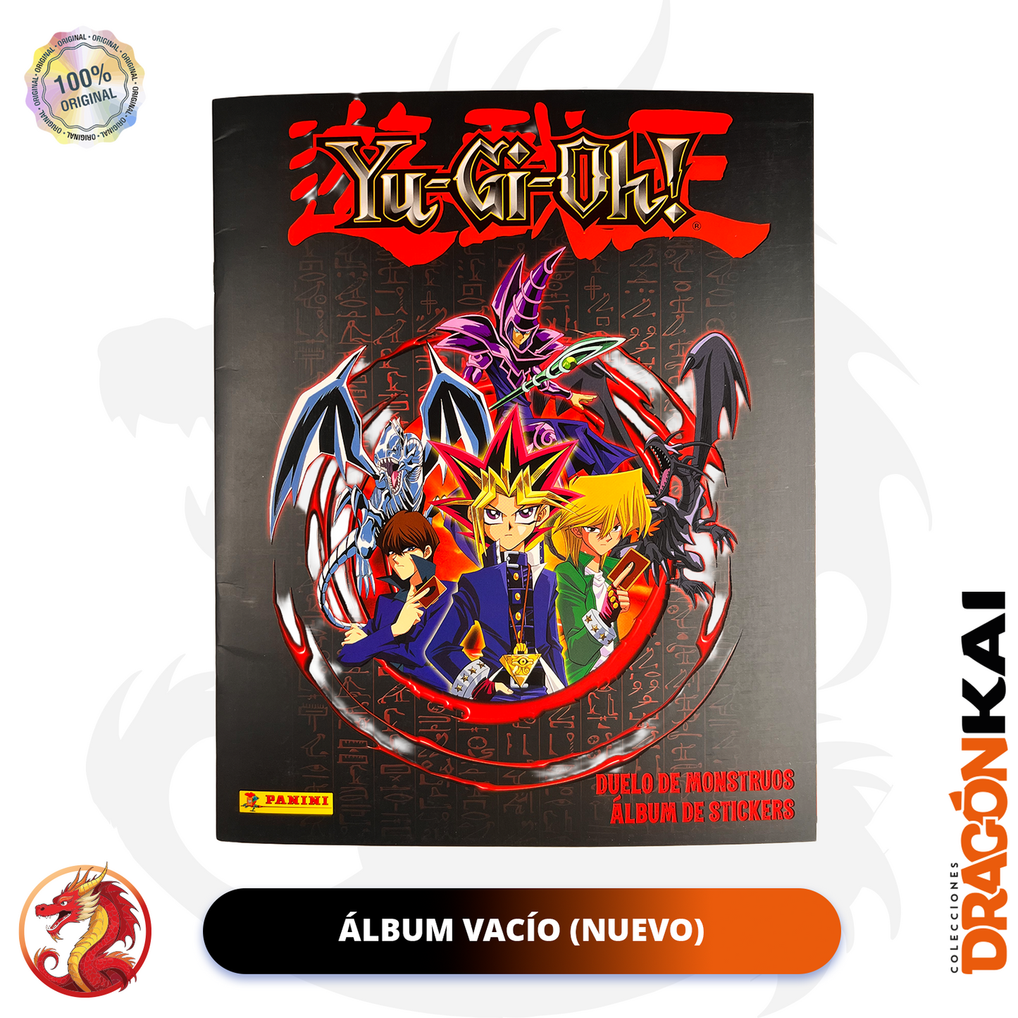 Álbum Yu-Gi-Oh! (Panini 2025) + Set completo a pegar