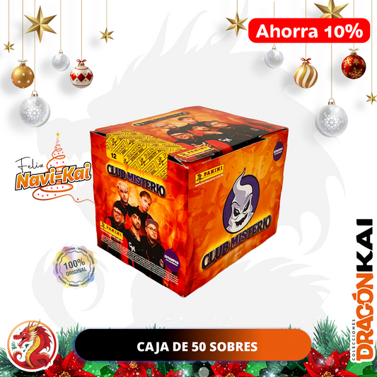 Colección Club Misterio. Caja de 50 sobres
