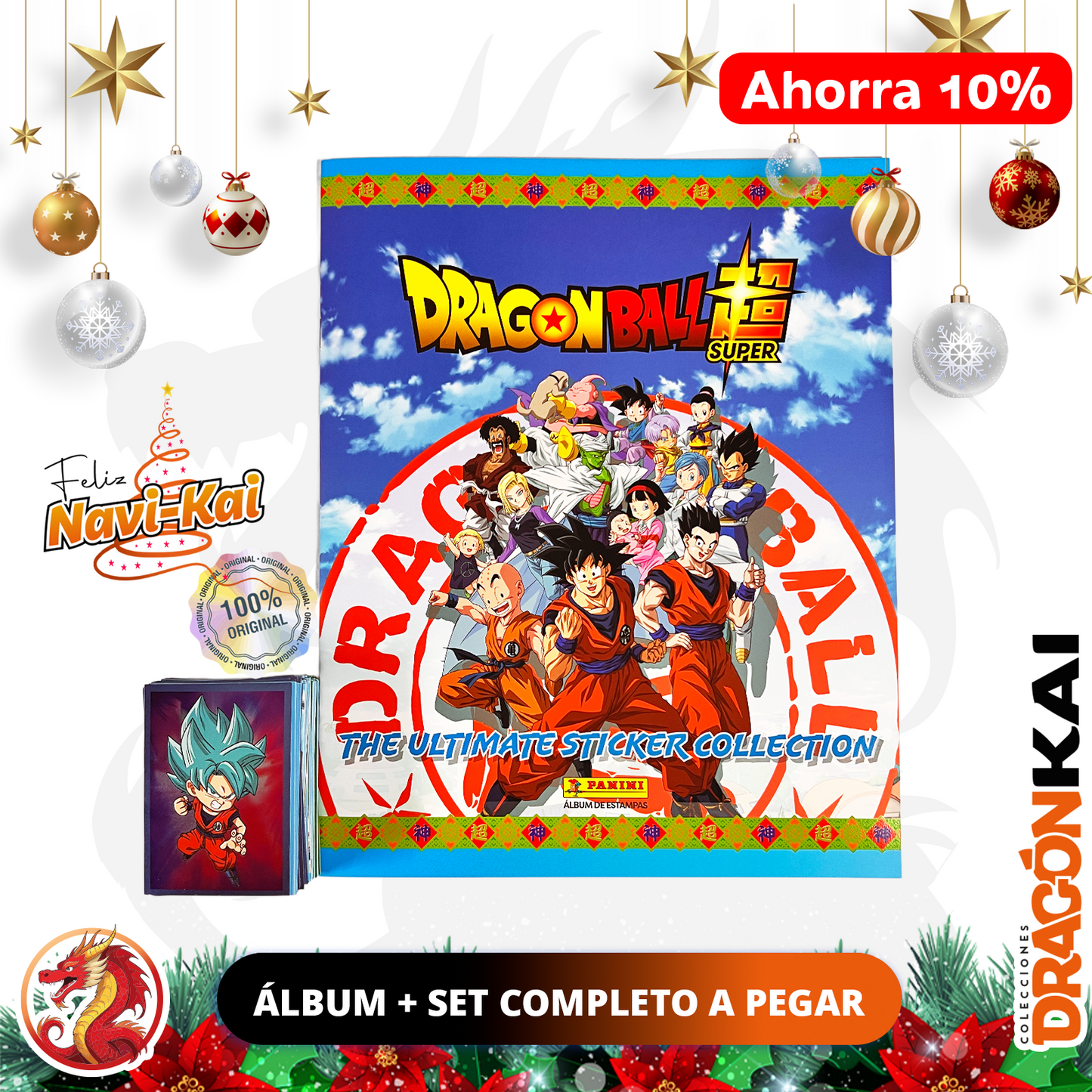 Álbum Dragon Ball Super: Ultimate Collection (Panini 2025) + Set completo a pegar