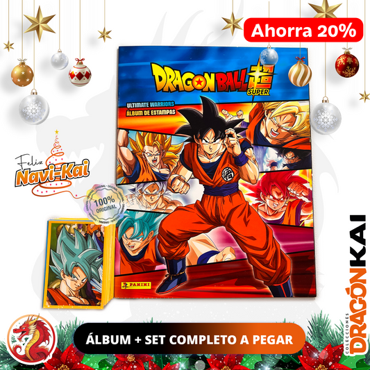Álbum Dragon Ball Super 3: Ultimate Warriors (Panini 2022) + Set completo a pegar