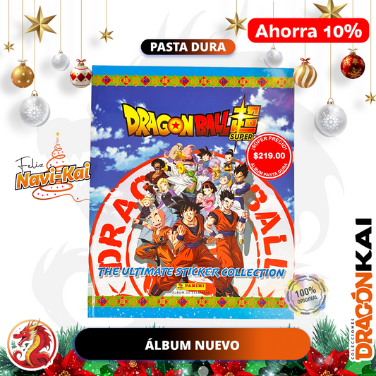 Álbum Pasta Dura Dragon Ball Súper: Ultimate Collection (Panini 2025)