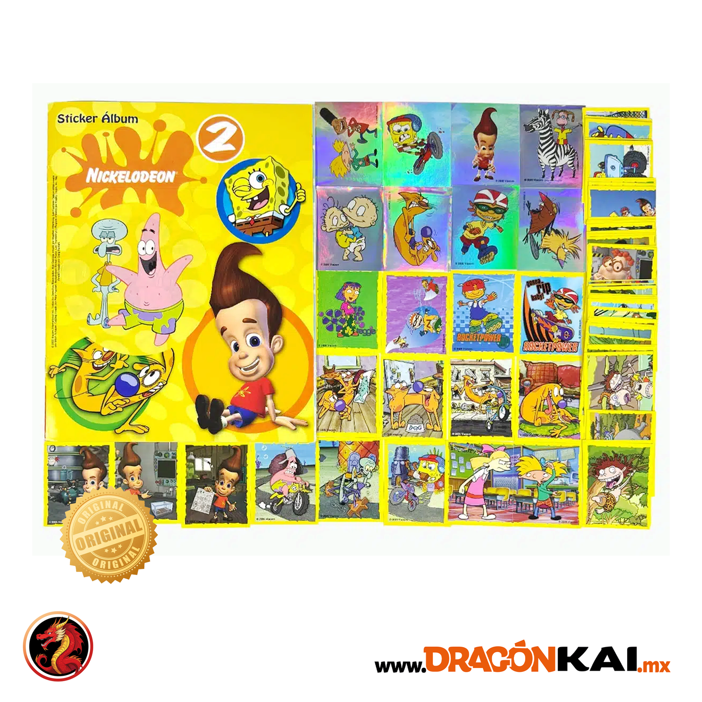 Álbum Nickelodeon (Original Navarrete) + Set completo a pegar