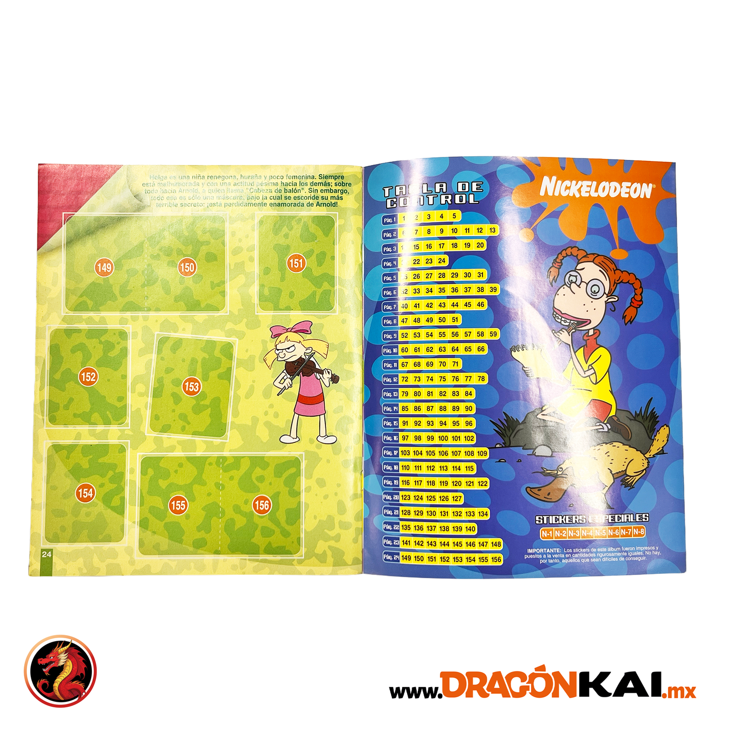 Álbum Nickelodeon (Original Navarrete) + Set completo a pegar