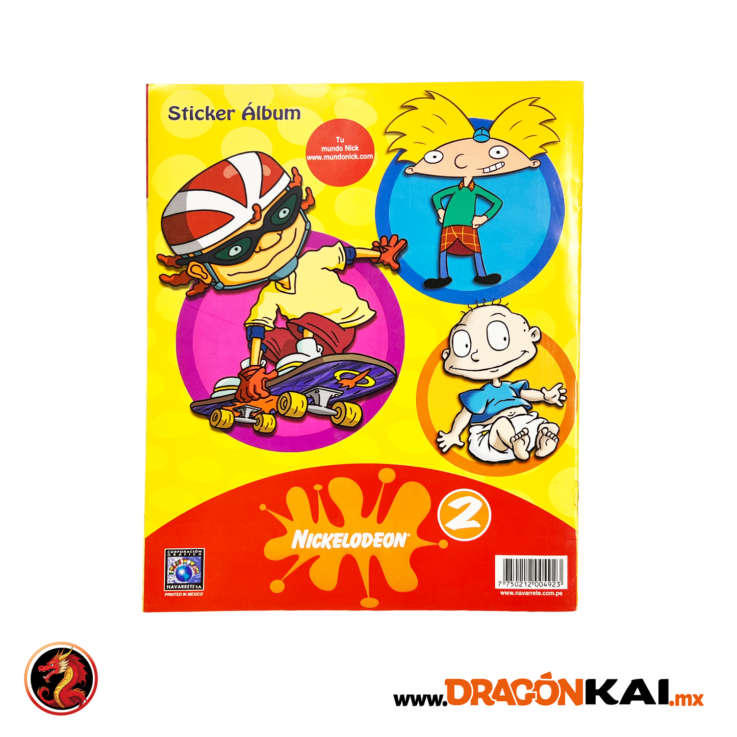 Álbum Nickelodeon (Original Navarrete) + Set completo a pegar