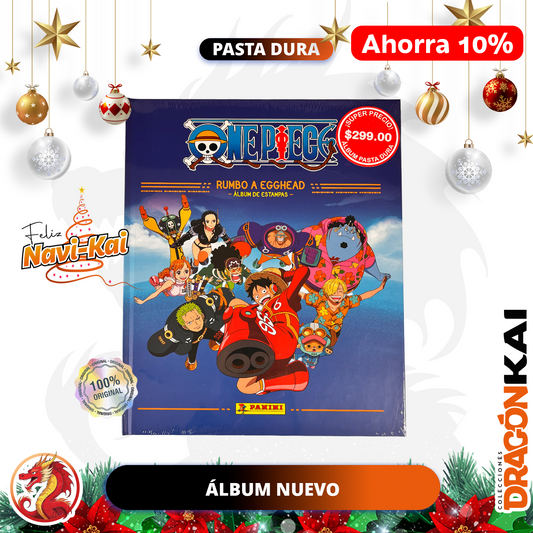 Álbum Pasta Dura One Piece: Rumbo a Egghead (Panini 2025)
